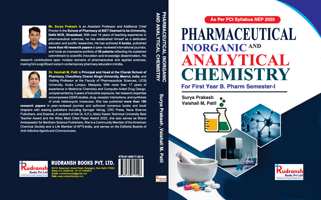 Textbook Of Pharmaceutical Inorganic and Analytical Chemistry